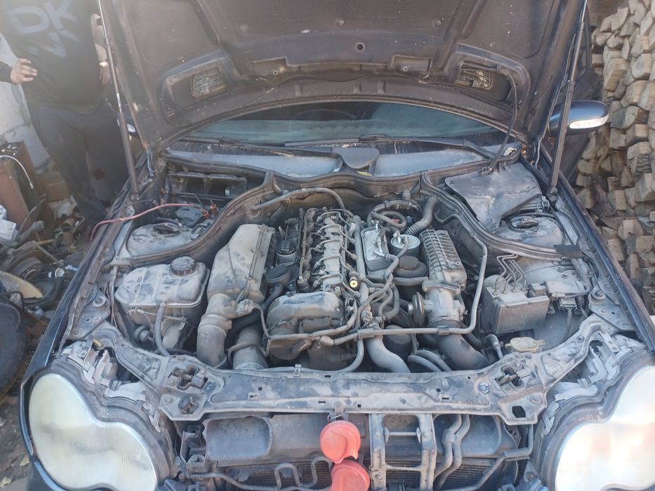 Мотор коробка мост мерседес 2.7