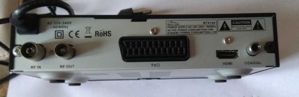 Dekoder tuner tv cyfrowy DVB-T Media-Tech MT4164 + odtwarzacz Full HD