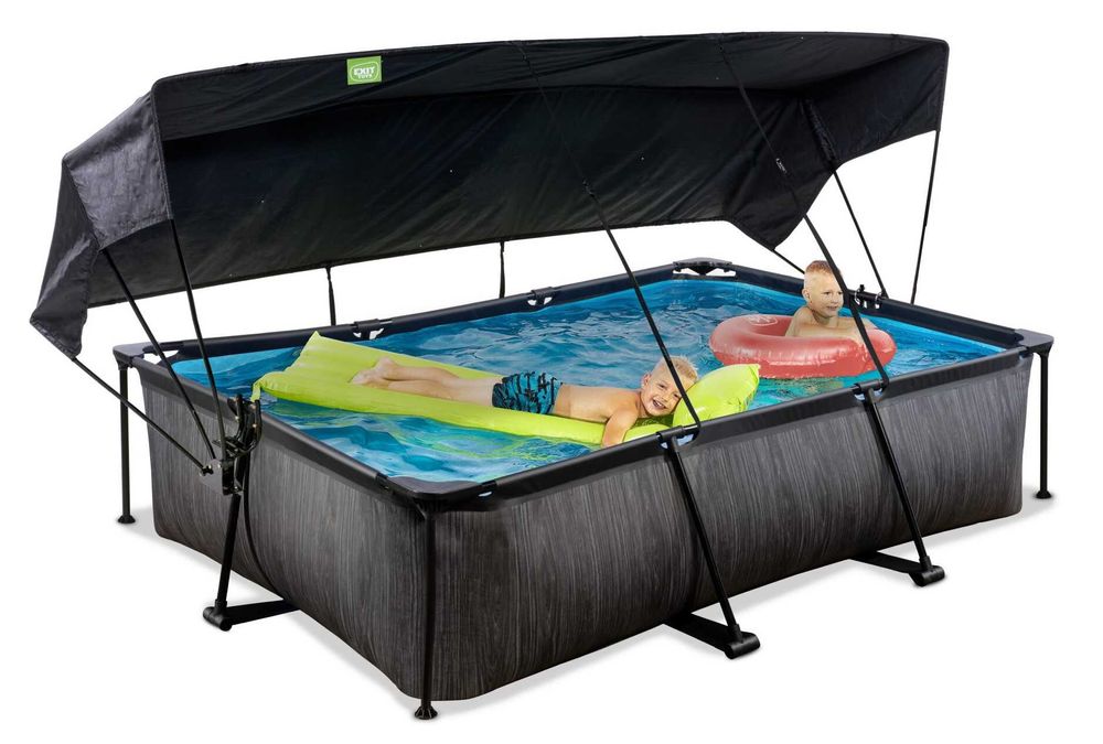 Басейни каркасні EXIT з куполом або тентом, 220х150х65, 300х200х65 см