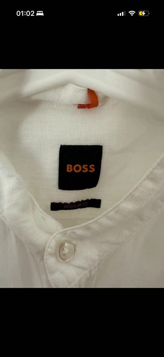 Koszula męska Boss biała S