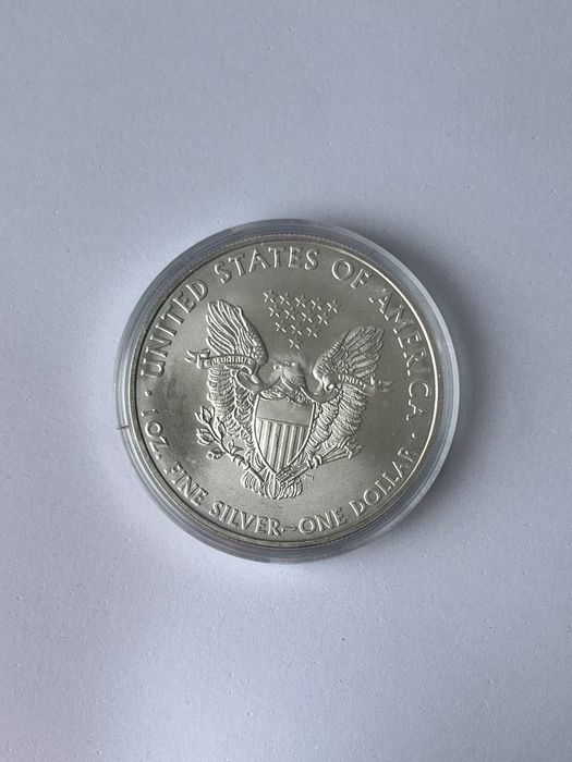 Срібна інвестиційна монета США 1 долар, Крокуюча Свобода. 2008 р.