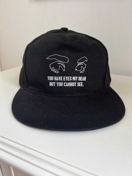 Boné de algodão preto - frase filosófica e design exclusivo!