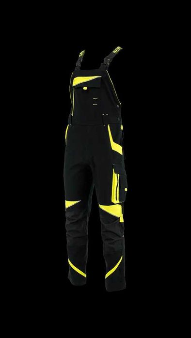 Ubranie robocze ochronne komplet ogrodniczki plus bluza