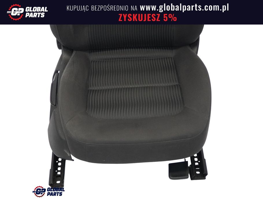 Audi A4 B8 Fotel Prawy Przód Materiał Czarny