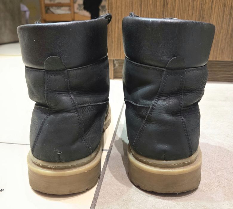 Ботинки чоловічі зимові шкіряні 41 р., 27 см аналог Timberland