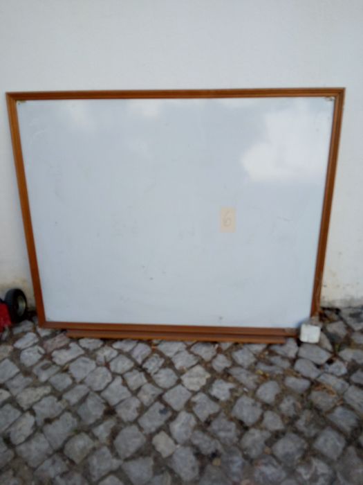 Quadro branco para dar aulas