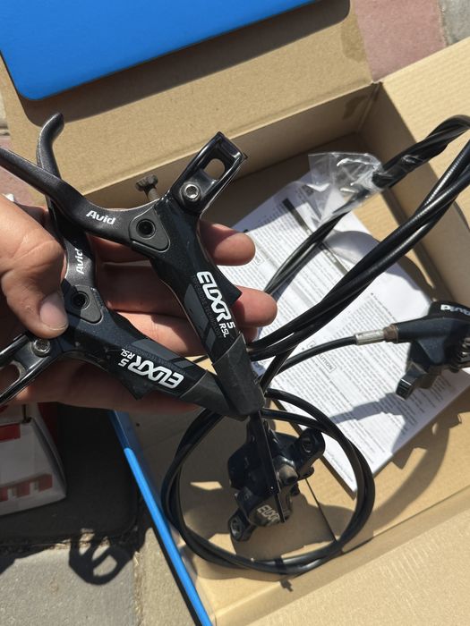 Тормоза гидравлические Avid rsl 5 sram x0 подсидел 27.2 rxl carbon