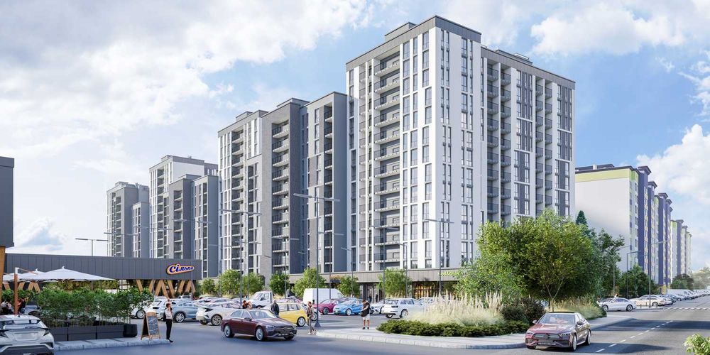 3-кімн. квартира. ЖК "Щасливий Grand". Розтермінування
