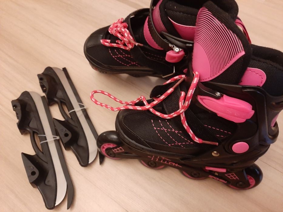 Lyzwo rolki dziecięce 30-42 nowe