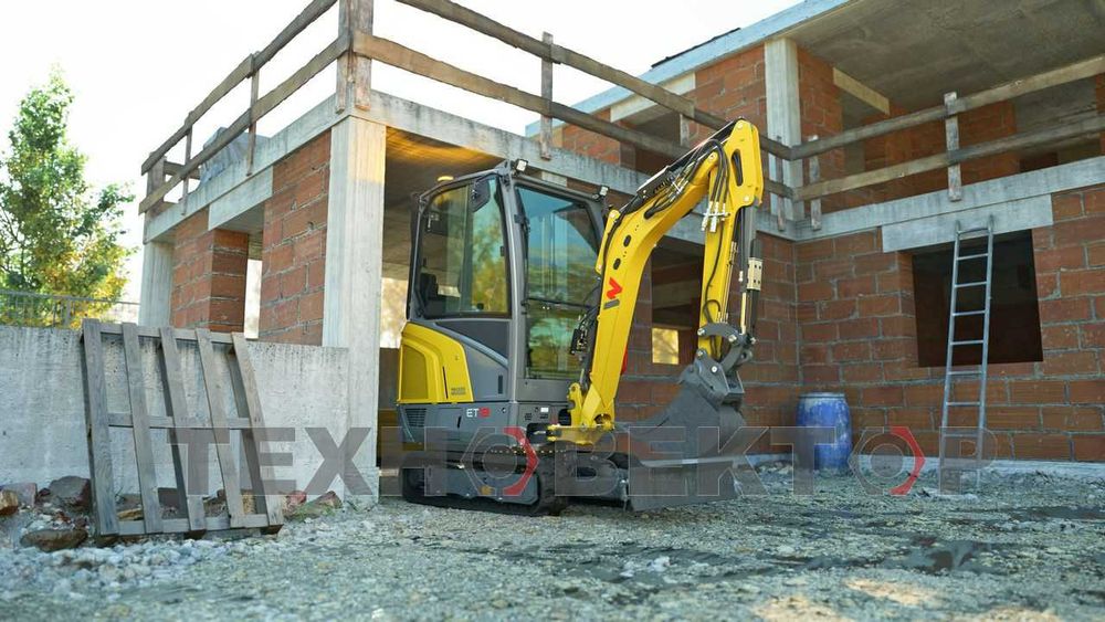 Німецький мініекскаватор Wacker Neuson ET18