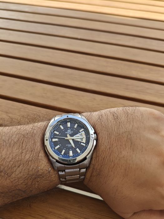 Relógio Casio Edifice EF-129 azul