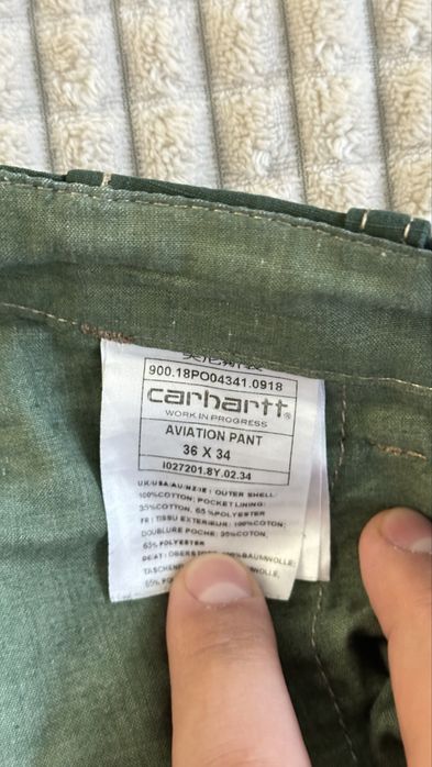 Карго штани Carhartt WIP Aviаtion cargo pants