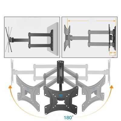 Universal Articulating TV Mount with 3 Arms for LCD/LED TVs – BRAND NEW64586274143106121