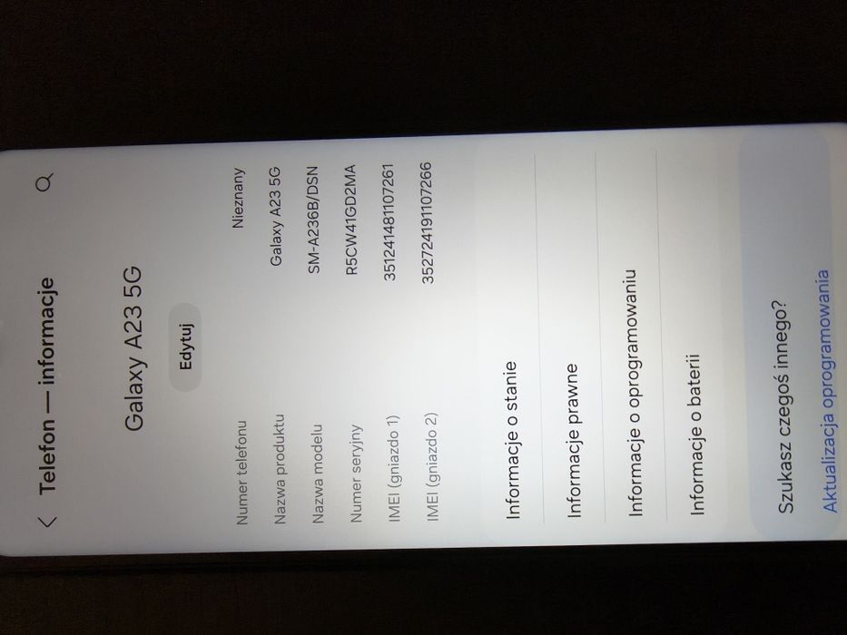 Smartfon  Samsung Galaxy A23 5g