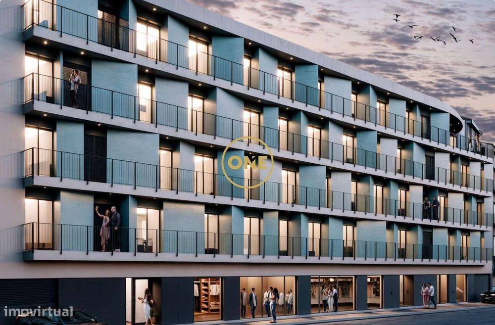 Apartamentos em construção T0, T1 e T2 perto do Pólo Universitário - P — Paranhos, Porto