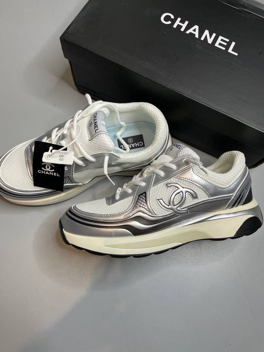 ‼️РОЗПРОДАЖ‼️Кросівки Chanel runner / Chanel кросівки / кросівки Шанель