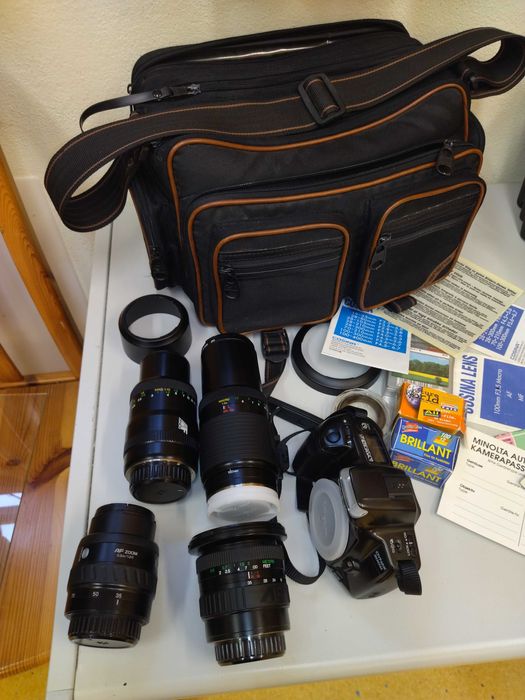 Minolta фотоапара.Об'єктив