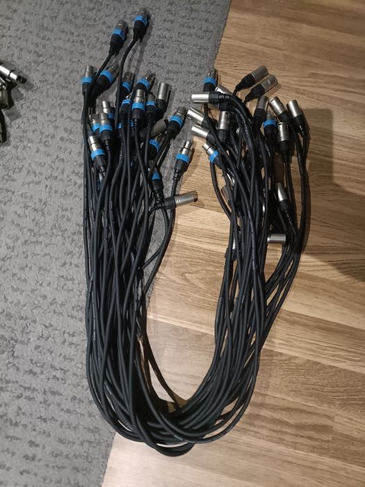 Cabos de audio e instrumento