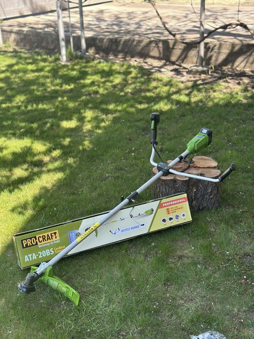 Акумуляторний тример Procraft ATA20BS (1 АКБ та ЗП) велосипедна ручка