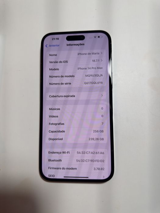 Iphone 14 Pro Max 256GB