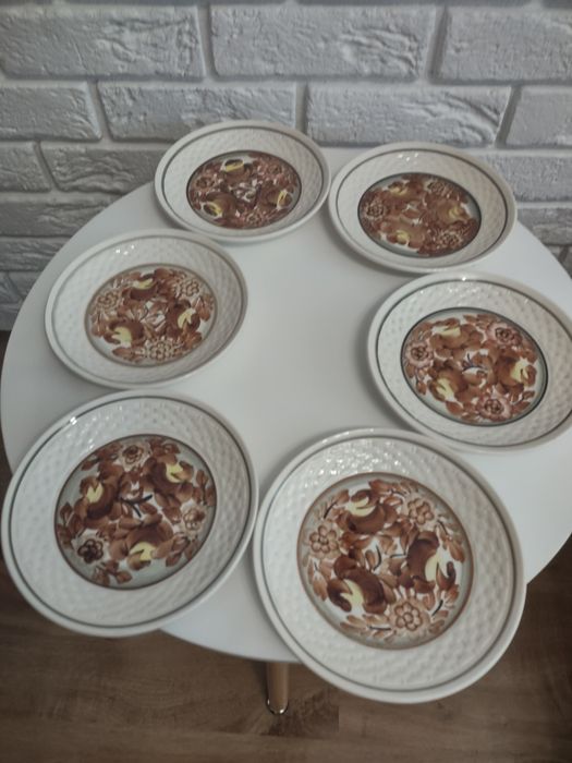 Porcelana talerze talerze