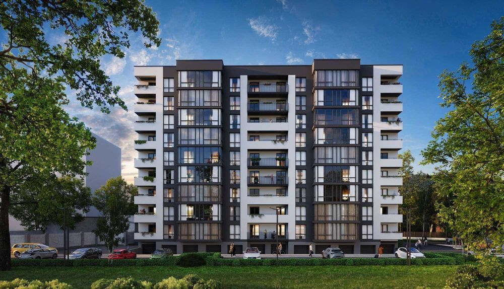 Простора 1к квартира 47м2, новий ЖК в Крихівцях