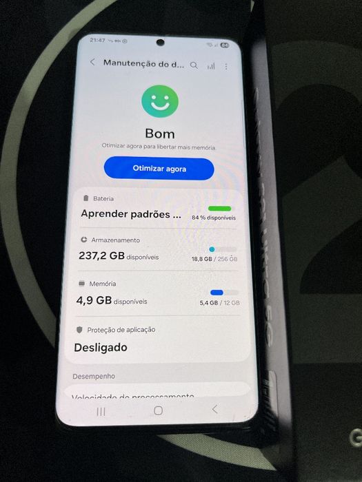 S21 ultra 5G 12/256GB muito bom estado