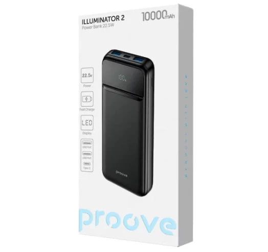 PowerBank Proove ILLUMINATOR 10000mAh