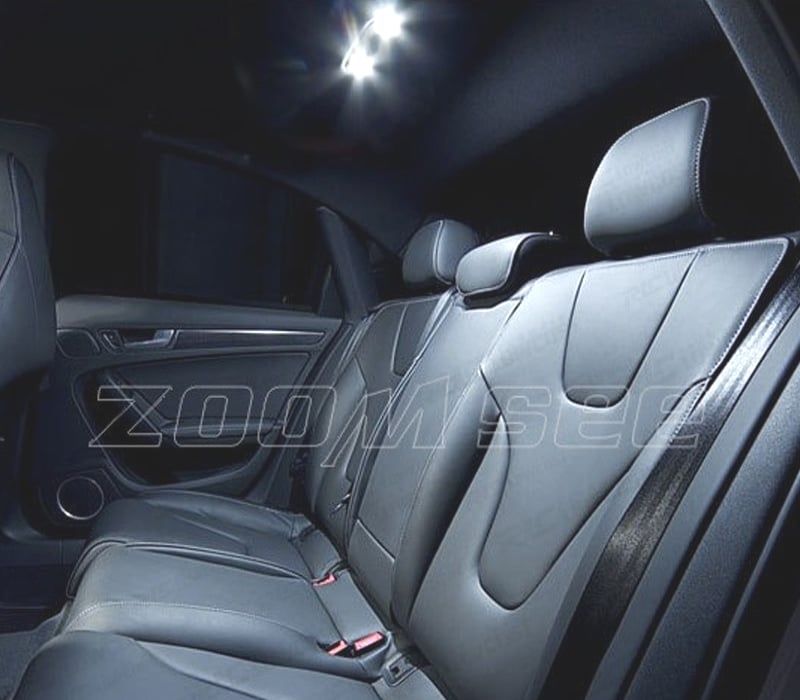 KIT COMPLETO 17 LAMPADAS LED INTERIOR AUDI A4 S4 RS4 B8 QUATTRO SEDAN