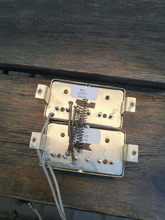 gibson burstbucker 1 , 2