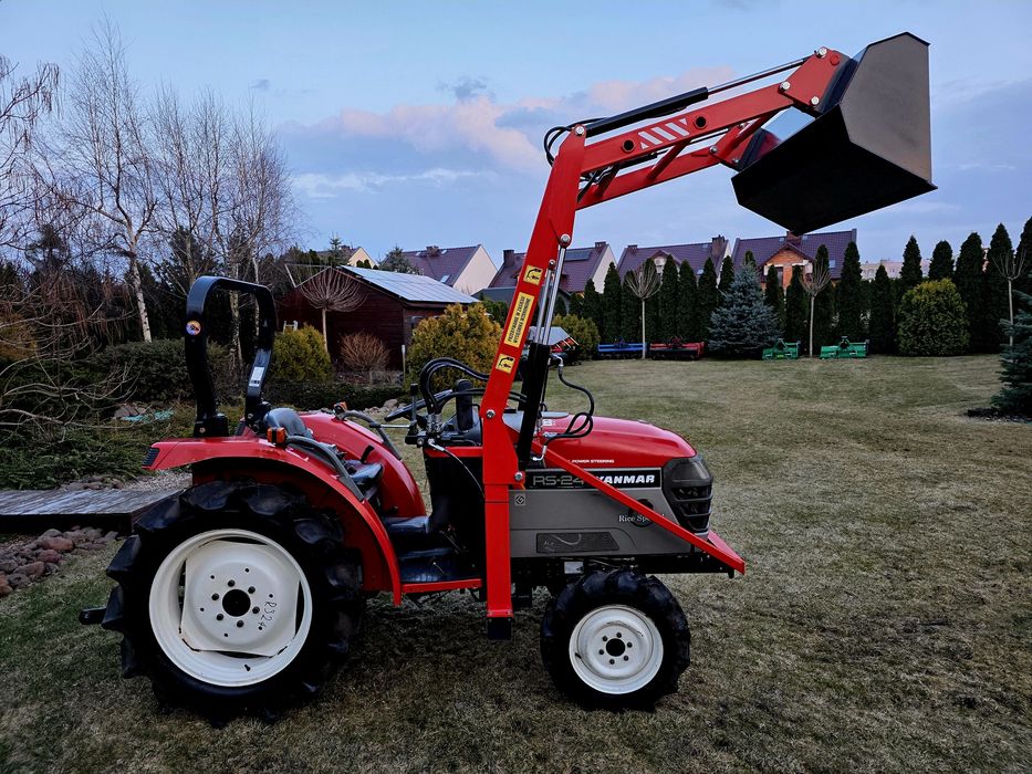 Traktorek Yanmar RS24 24KM 4x4 1996 wspomaganie revers Oryginał 605mth