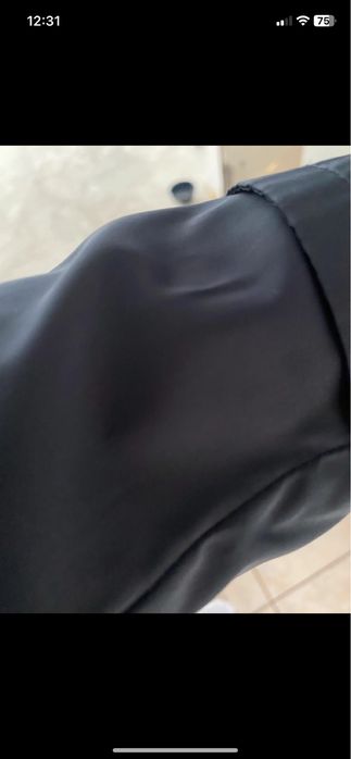 Mango plaszcz wiosenny tencz granatowy XS