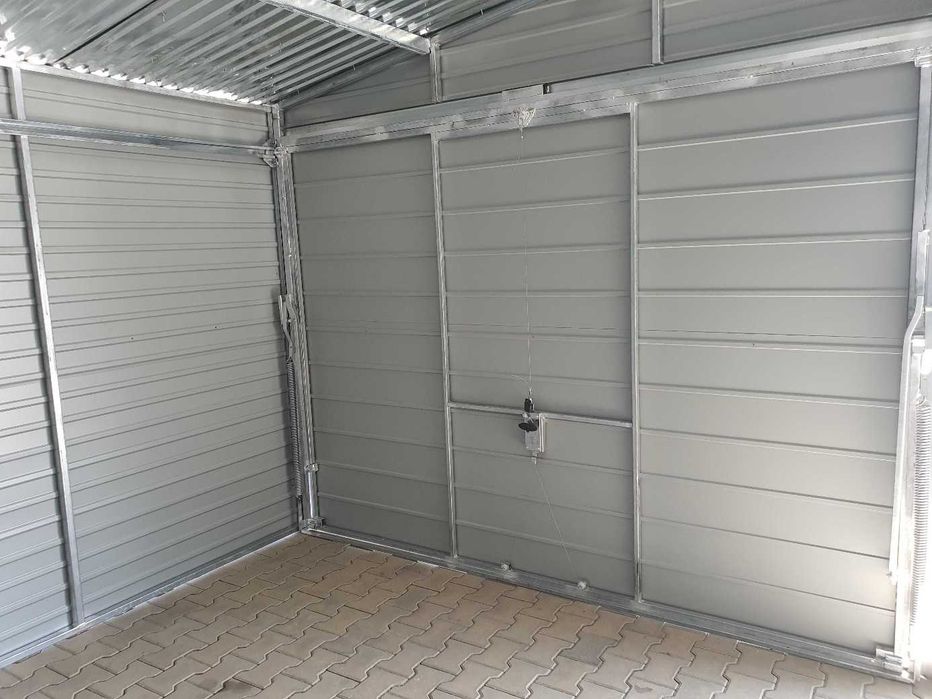 Garaż blaszany 6x5 m PREMIUM Garaże blaszane 6x5 6x5.8 6x6 producent !!!