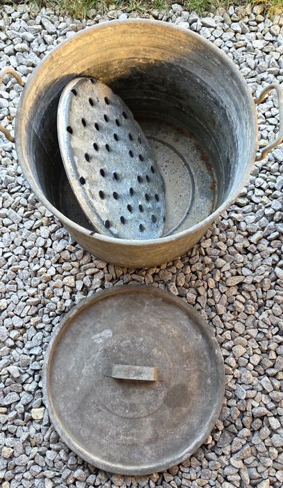 Gar do gotowania PRL , kociołek. baniak