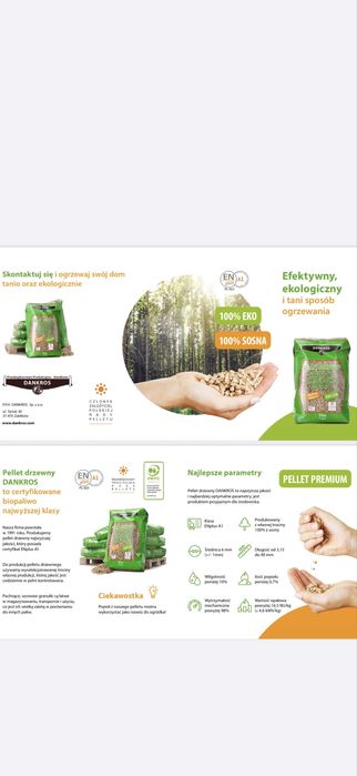 DANKROS  Pellet , EnPlus A1 , opał, ciepło  , Transport Gratis , Hds/winda !!!