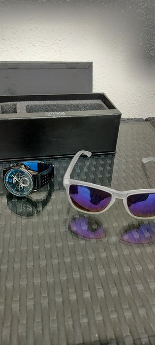 Conjunto Relógio Pulsar Chronograph 100M + Óculos de Sol