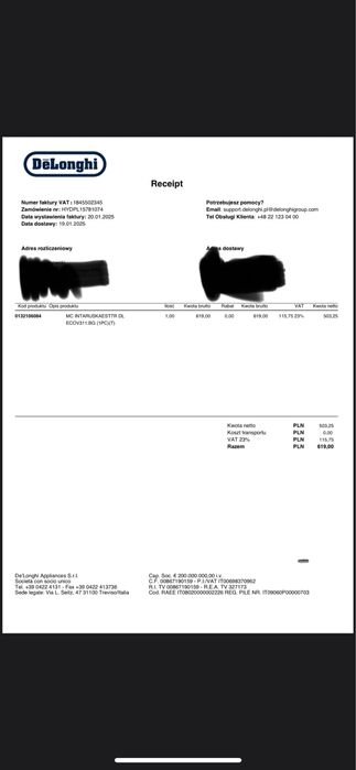 ekspres kolbowy de’longhi