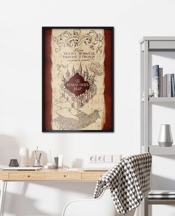 Poster The Marauder's Map (Harry Potter)