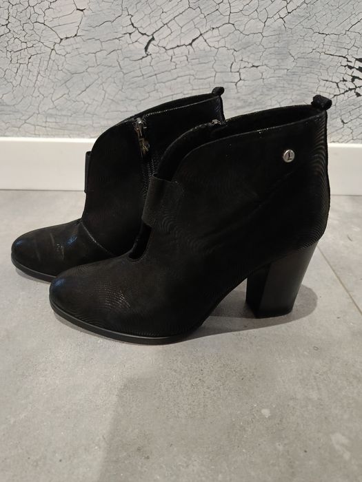 Botki czarne eleganckie