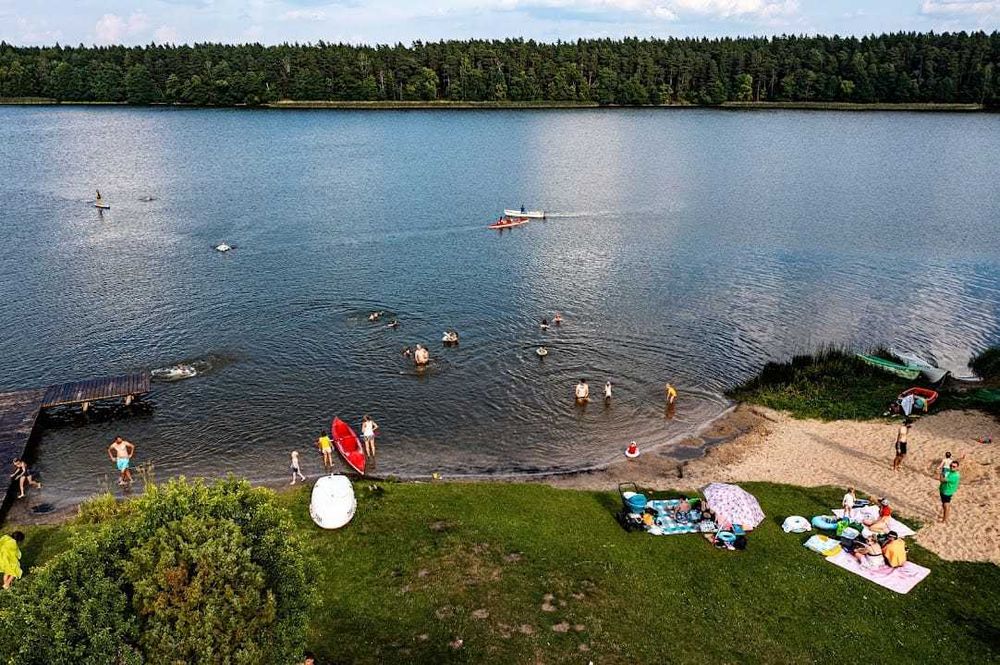 Domek JACUZZI Mazury nad jeziorem wakacje weekend Majówka Boże Ciało