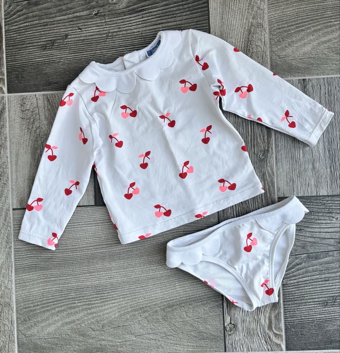 Jacadi купальник в вишеньки