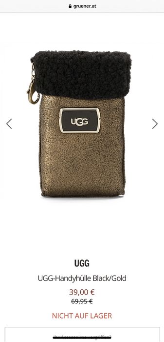 UGG шкіряний чохол для телефону, брелок до сумки оригінал