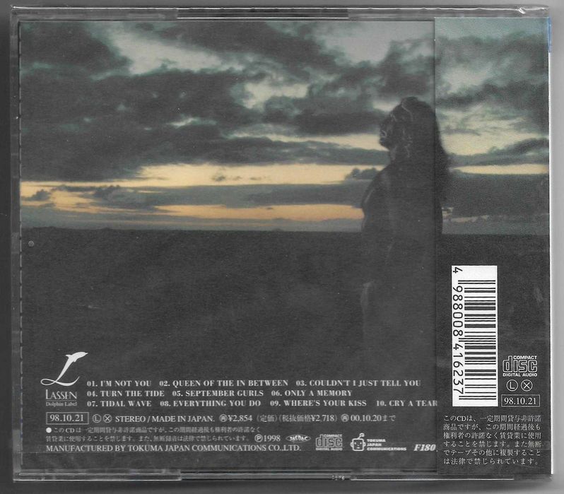 Christian Riese Lassen - Turn The Tide - CD OBI JAPAN Nowa Folia