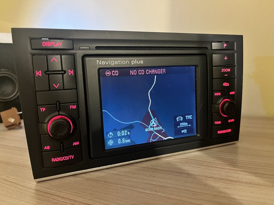 Radio Audi Navigation Plus RNS-D - sprawne , z kodem