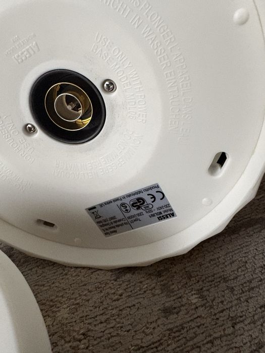 Alessi Plisse 1 l czajnik biały uszkodzony