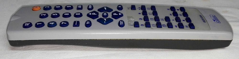 Classic Remote Control IRC81004 (Grundig) and IRC81006 (Samsung)64750628582530123