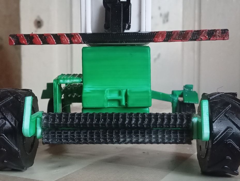 3D-друкована модель комбайна (ручна робота)