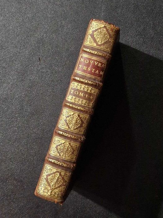 Цілком Знищене Офшорне Першовидання Нового Заповіту Estienne Ganeau A Trevoux 1702 рік 3\4