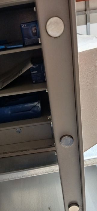 Cofre segurança  com chaves e codigo