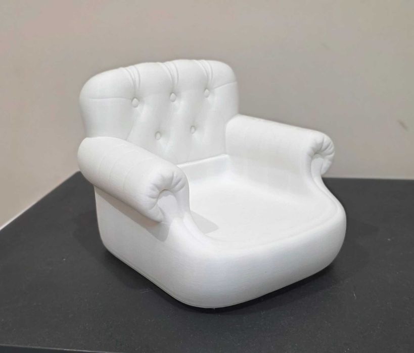 Mini fotel – organizer na klucze, okulary i drobiazgi | druk 3D